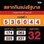 ตรวจหวยรางวัลที่ 1 วันที่ 1